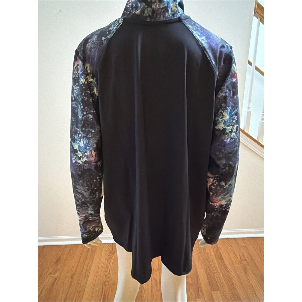 Avenue AVE Leisure Multicolored Workout Zip Up Jacket Size 22/24 NWT - Picture 5 of 7